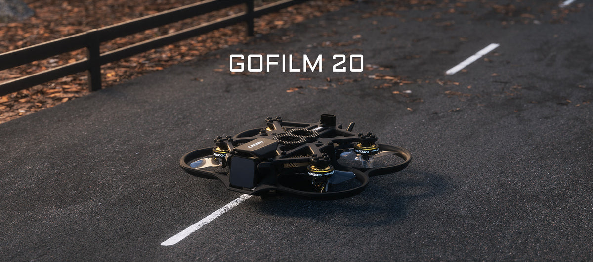 CADDX Gofilm 20 FPV Drone 2Inch Walksnail Moonlight VTX 4K 60fps Recording 1303 6000KV Motors RC Quadcopter Freestyle Drone