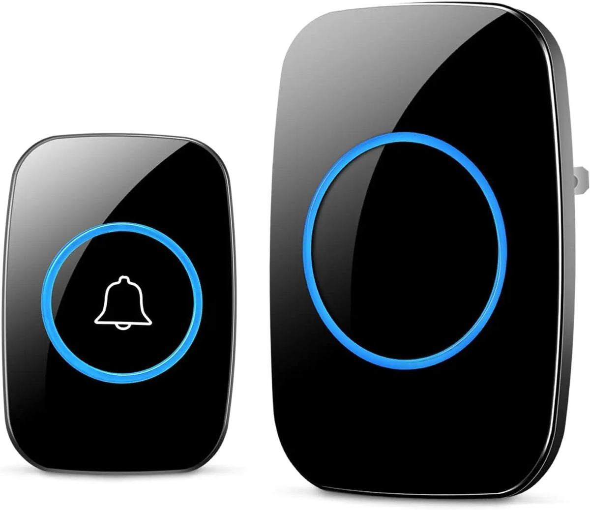 Smart Home Welcome Doorbell - Wireless Intelligent Waterproof with 150M Remote EU/US Plug Compatible Smart Door Bell Chime