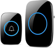 Smart Home Welcome Doorbell - Wireless Intelligent Waterproof with 150M Remote EU/US Plug Compatible Smart Door Bell Chime