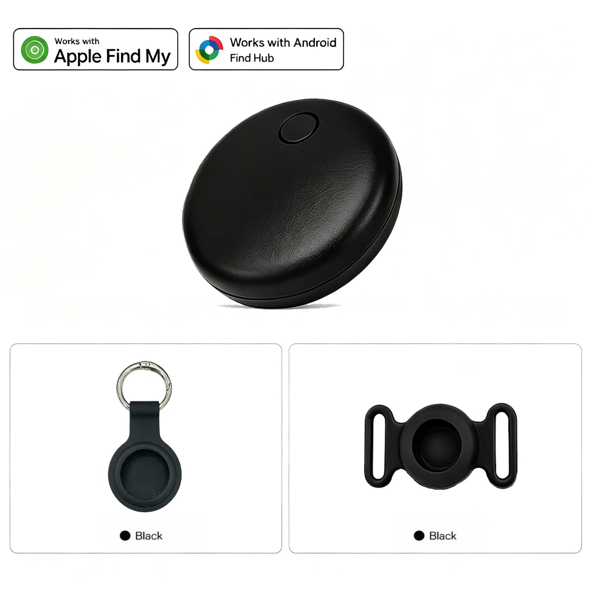 Smart Air Tag Bluetooth Tracker Item Finder Compatible with Apple Find My Android Locate Keys Wallet Luggage Pet