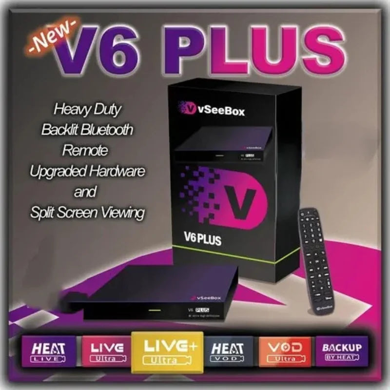 🔥vSeeBox V6 Plus 8K UHD + FREE S7 Max 64GB 6K UHD Android TV Box | Fast Ship | Combo Deals | USA Shipping🔥