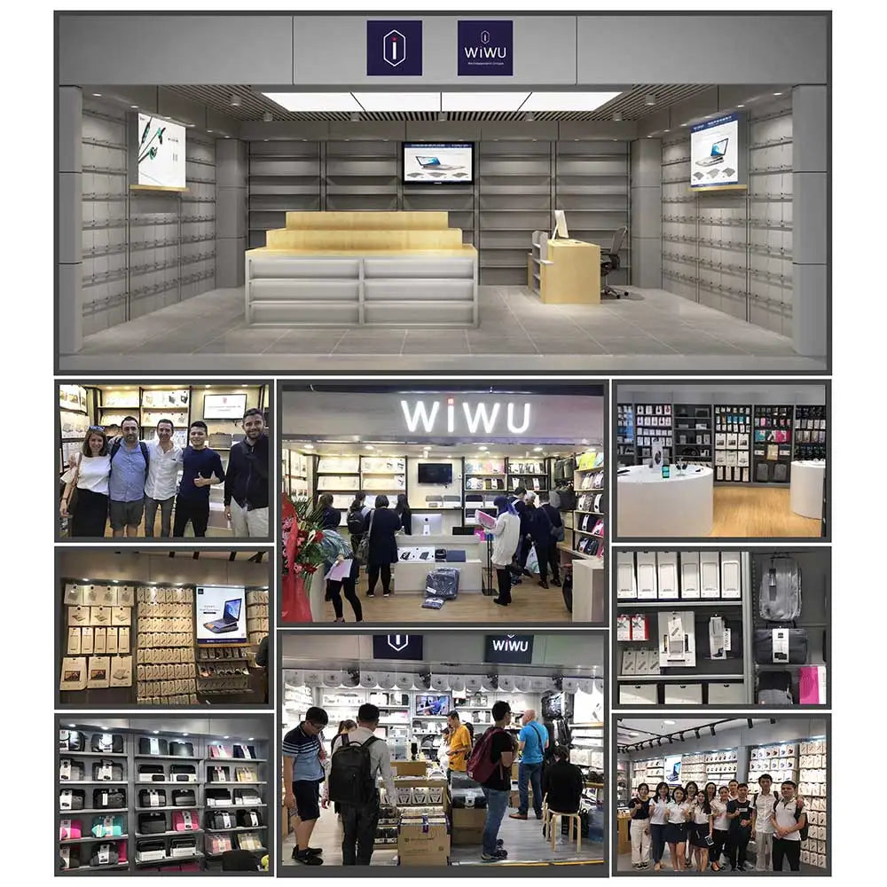 WIWU Laptop Bag for MacBook Air 13.6 2025 Waterproof Shoulder Bag for MacBook Pro 13 Air 13 Carry Case for iPad Pro Air 13 12.9