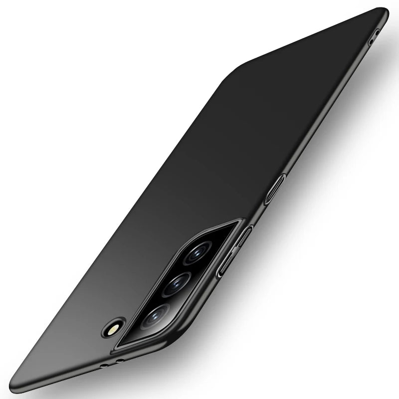 Ultra Thin Hard Case For Samsung Galaxy S20 Fe S21 Note 20 Ultra 9 8 10 S9 S8 Plus S10e Lite Matte Solid Color Back Case Cover