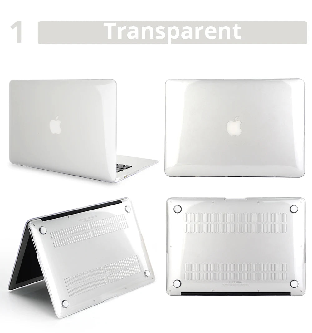Crystal Laptop Case For Apple Macbook Air 13 A2179 A2337 A2681 For M1 Chip Pro 13 A2338 Macbook 13 15 16 14 112 Protective Cases