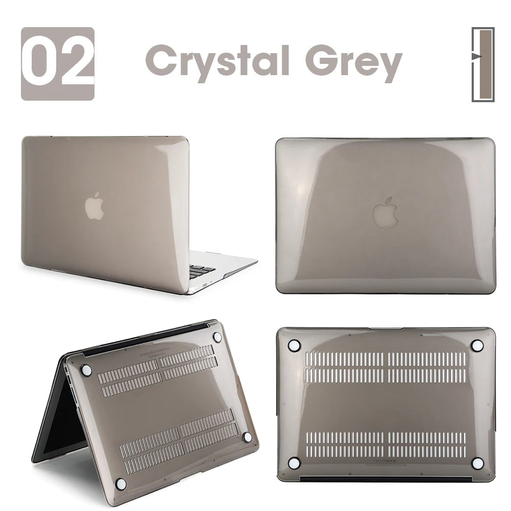 Matte Laptop Case For Macbook Air 13 A3240,A3113,A1466,Pro A1708 A2338, MacBook Air15 A2941,Pro A1707,16 A2141,Laptop Cover Case
