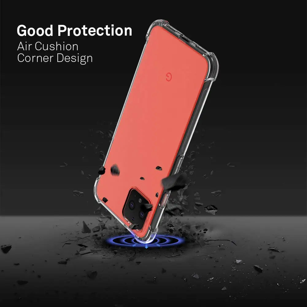 Soft TPU Case For Google Pixel 5 4 XL 3A 4A 5G Ultra Thin Shochproof Soft Transparent Crystal Phone Cover For Google Pixel 4 XL