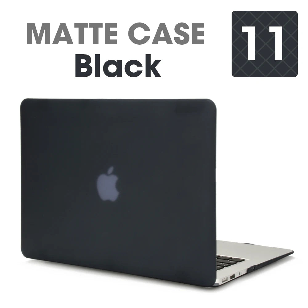 Matte Laptop Case For Macbook Air 13 A3240,A3113,A1466,Pro A1708 A2338, MacBook Air15 A2941,Pro A1707,16 A2141,Laptop Cover Case