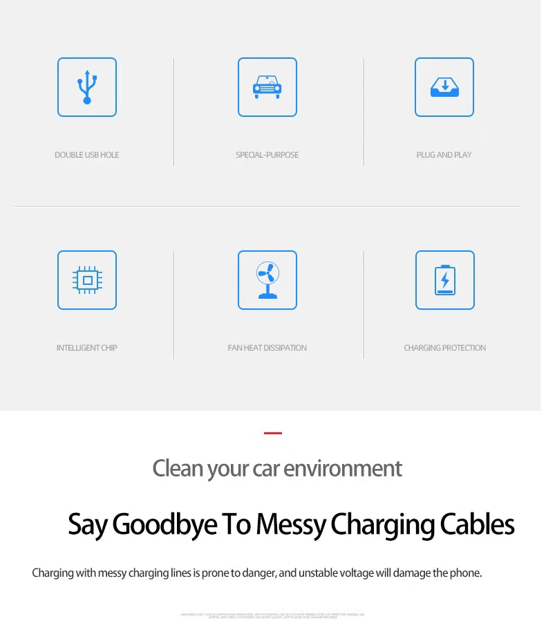 Car Wireless Charger for Volvo XC90 NEW XC60 S90 V90 18-2024 Special Mobile Phone Charging Plate Car Accessories V60 2020 S60