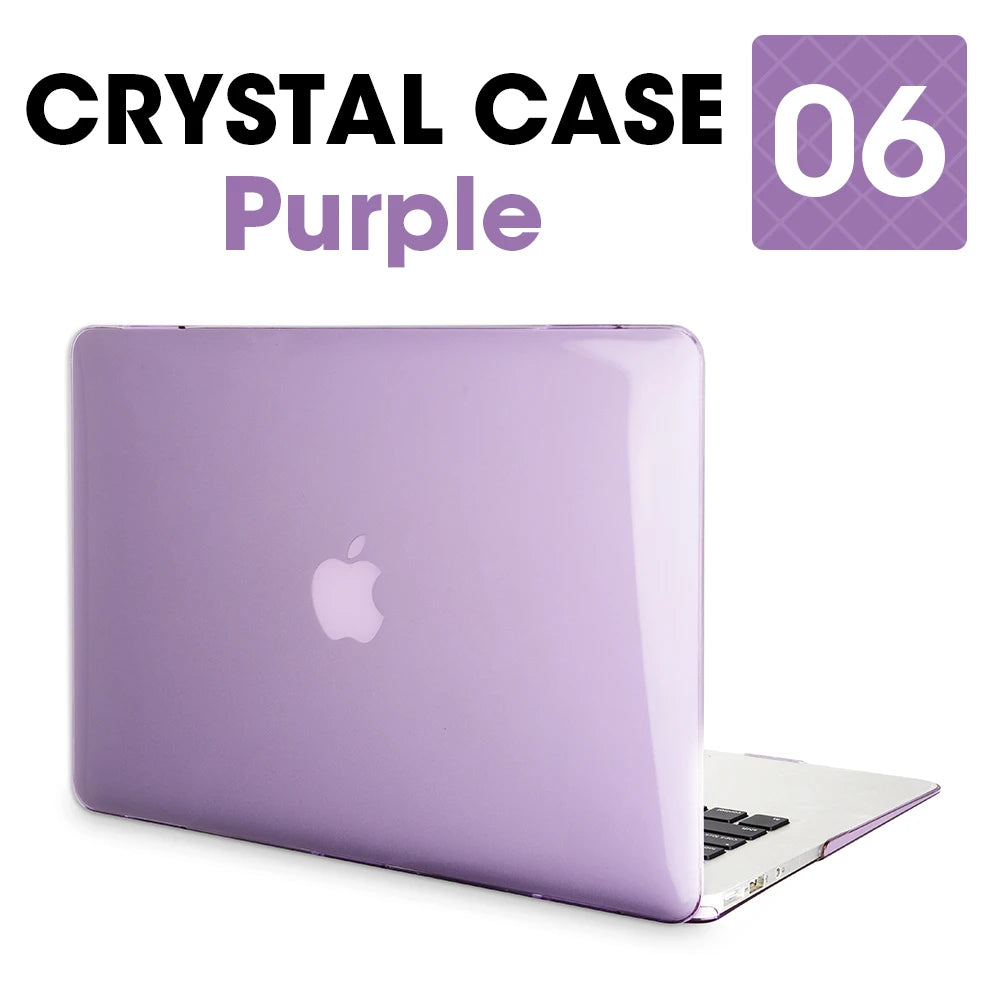 Matte Laptop Case For Macbook Air 13 A3240,A3113,A1466,Pro A1708 A2338, MacBook Air15 A2941,Pro A1707,16 A2141,Laptop Cover Case