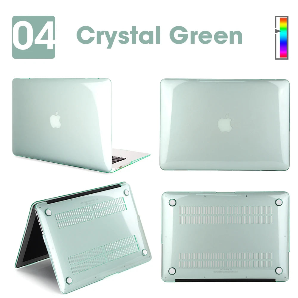 Matte Laptop Case For Macbook Air 13 A3240,A3113,A1466,Pro A1708 A2338, MacBook Air15 A2941,Pro A1707,16 A2141,Laptop Cover Case