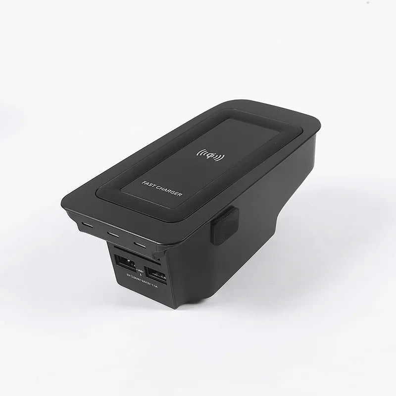 Car Wireless Charger for Volvo XC90 NEW XC60 S90 V90 18-2024 Special Mobile Phone Charging Plate Car Accessories V60 2020 S60