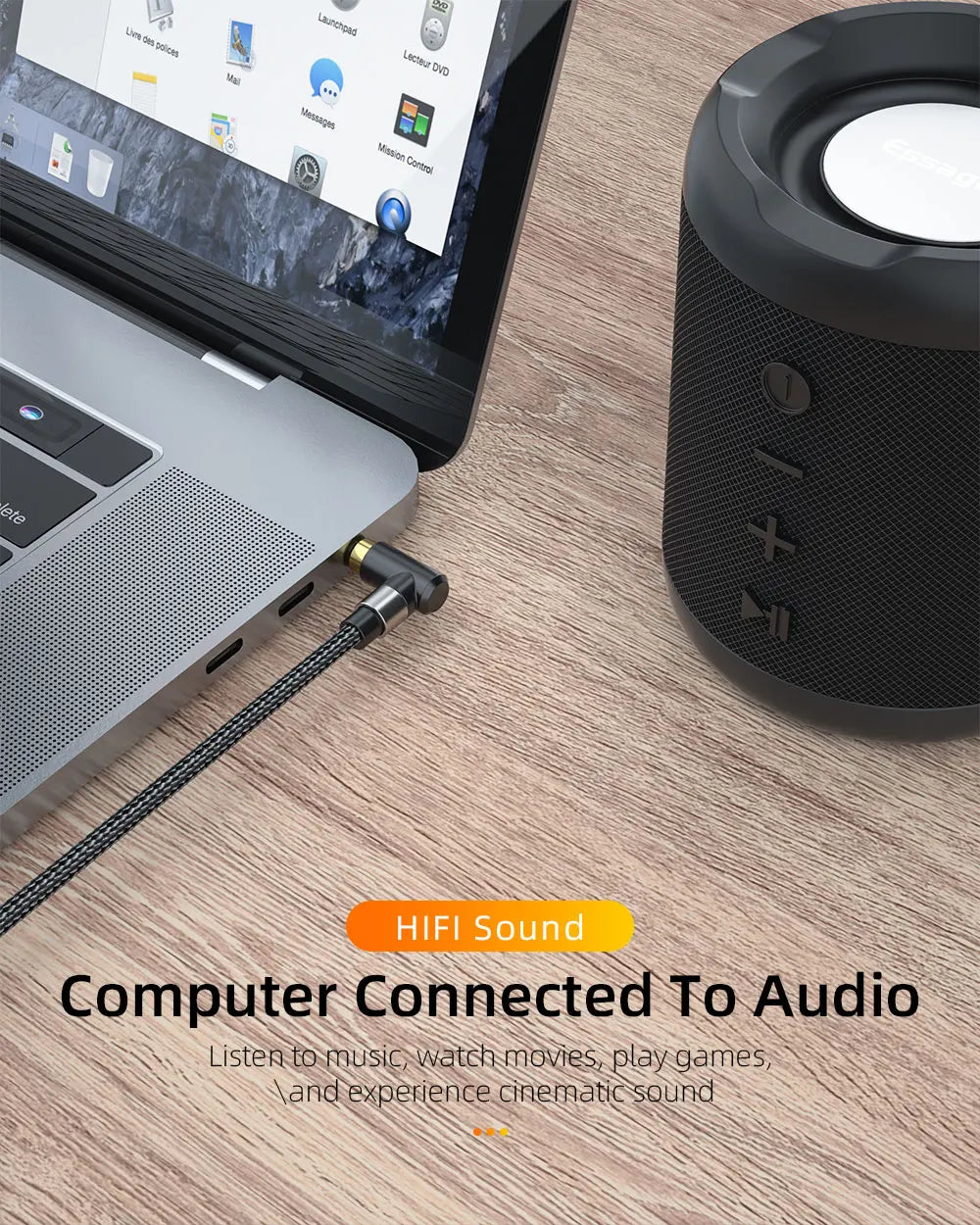 Essager Audio Cable Jack 3.5mm Male to Male Speaker Cord 90Degree Right Angle AUX Cable For Xiaomi Headphone Extension Wire Line
