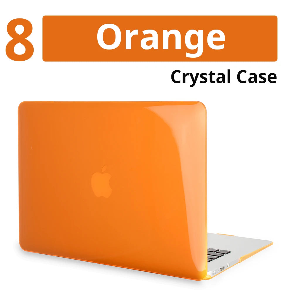 Crystal Laptop Case For Apple Macbook Air 13 A2179 A2337 A2681 For M1 Chip Pro 13 A2338 Macbook 13 15 16 14 112 Protective Cases