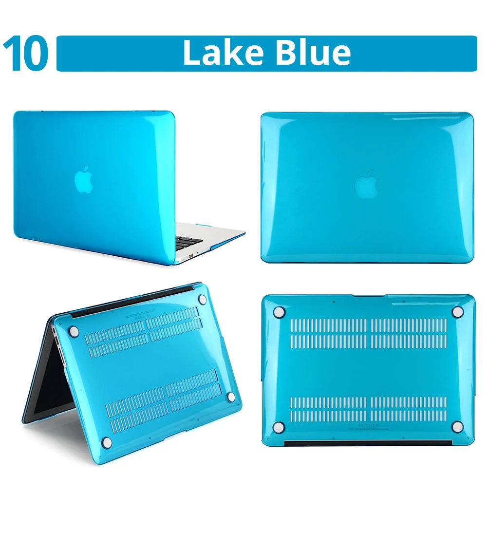 Crystal Laptop Case For Apple Macbook Air 13 A2179 A2337 A2681 For M1 Chip Pro 13 A2338 Macbook 13 15 16 14 112 Protective Cases