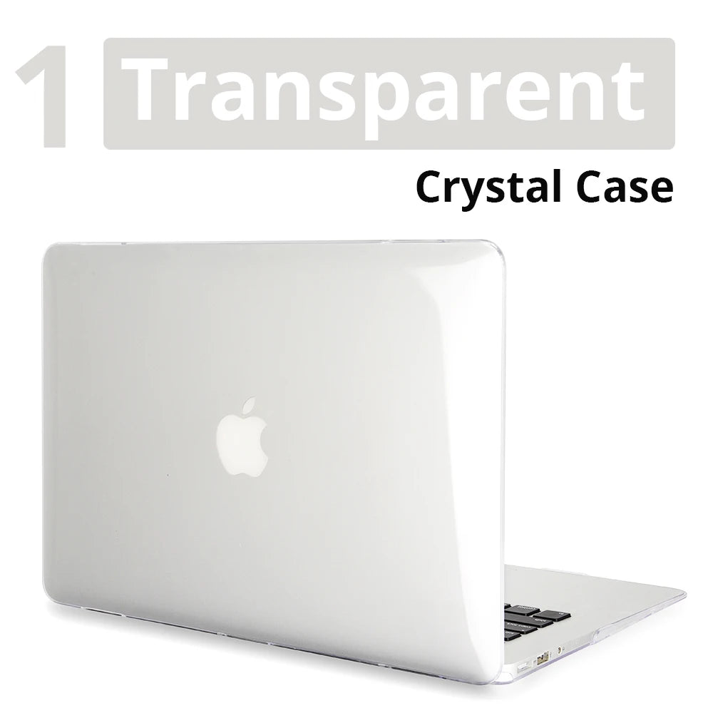 Crystal Laptop Case For Apple Macbook Air 13 A2179 A2337 A2681 For M1 Chip Pro 13 A2338 Macbook 13 15 16 14 112 Protective Cases