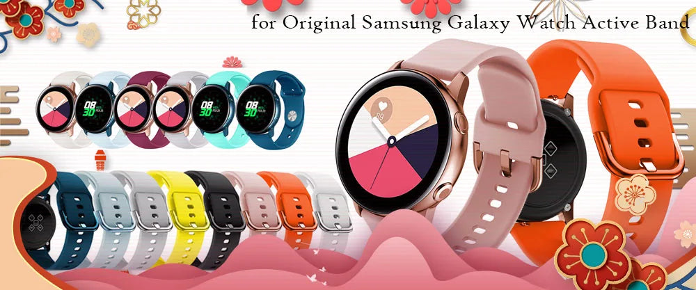Premium Silicone Watchband WatchStrap Silicone Bracelet Quick Release Rubber Strap WristBand 18mm 20mm 22mm Width Replacement