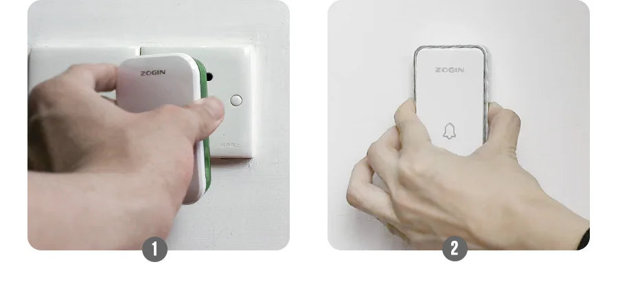 VeryHome Wireless Doorbell Smart Door Bell Home Waterproof Cordless Ring Dong Chime House Call  220V timbre casa calling button