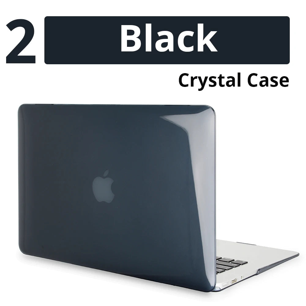 Crystal Laptop Case For Apple Macbook Air 13 A2179 A2337 A2681 For M1 Chip Pro 13 A2338 Macbook 13 15 16 14 112 Protective Cases