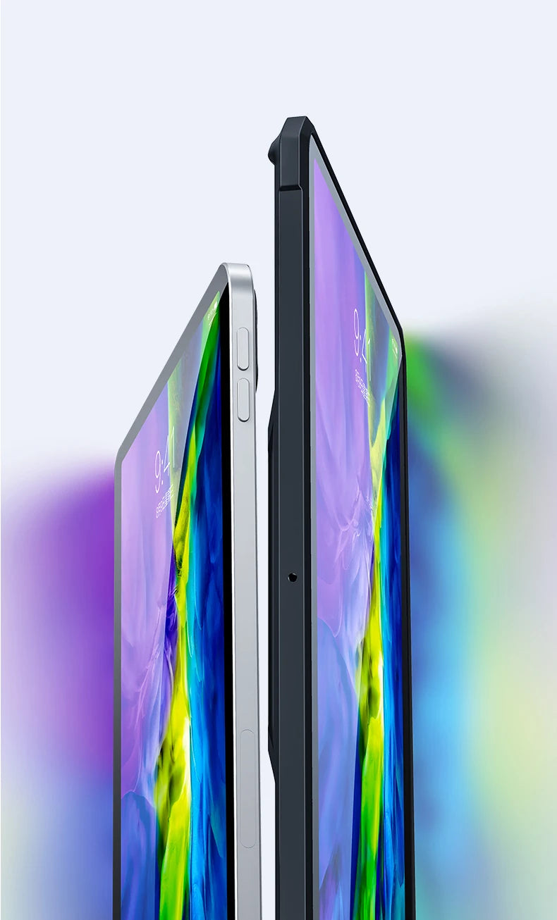 Xundd Tablet Cases For iPad Air iPad Pro 11 13 inch 2024 Shockproof Bumper Protective Case Transparent Back Cover With Holder