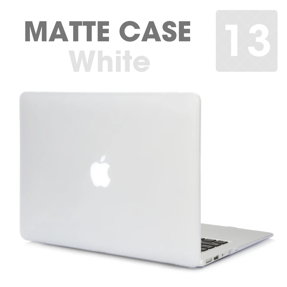 Matte Laptop Case For Macbook Air 13 A3240,A3113,A1466,Pro A1708 A2338, MacBook Air15 A2941,Pro A1707,16 A2141,Laptop Cover Case
