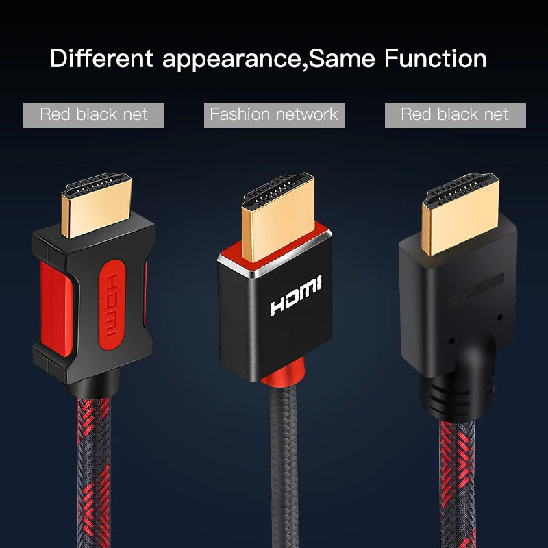 Shuliancable HDMI Cable 3m 5m 10m 15m 20m Nylon Braid Cable HD 1080P 3D Gold Plated Cable for HDTV Xbox PS3 Computer