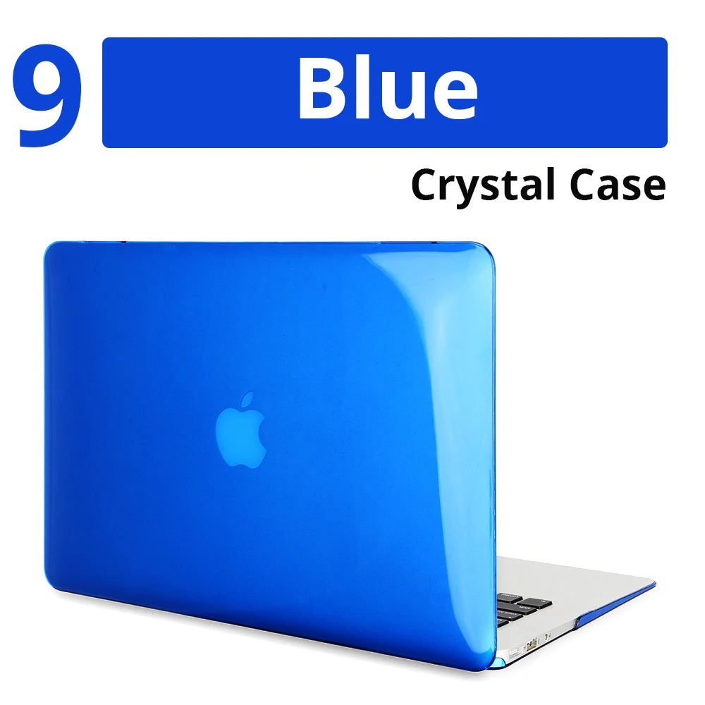 Crystal Laptop Case For Apple Macbook Air 13 A2179 A2337 A2681 For M1 Chip Pro 13 A2338 Macbook 13 15 16 14 112 Protective Cases
