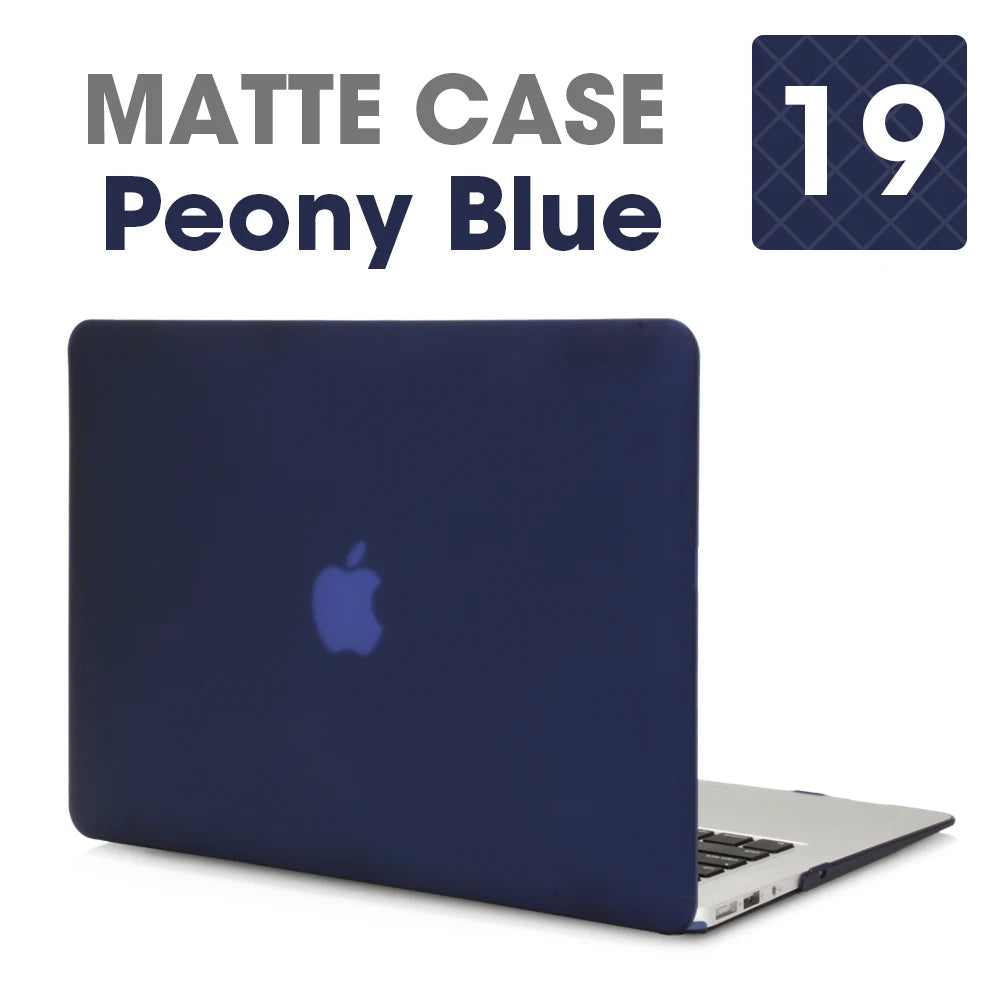 Matte Laptop Case For Macbook Air 13 A3240,A3113,A1466,Pro A1708 A2338, MacBook Air15 A2941,Pro A1707,16 A2141,Laptop Cover Case