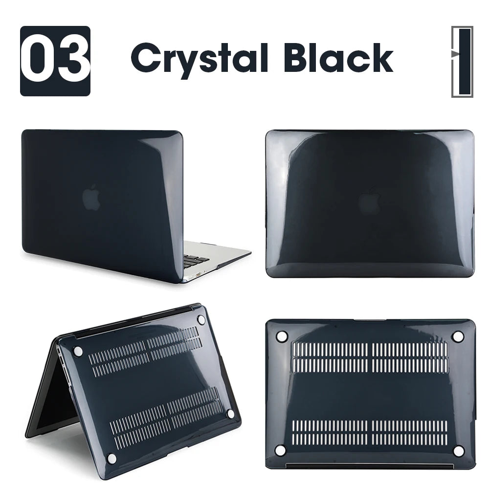 Matte Laptop Case For Macbook Air 13 A3240,A3113,A1466,Pro A1708 A2338, MacBook Air15 A2941,Pro A1707,16 A2141,Laptop Cover Case
