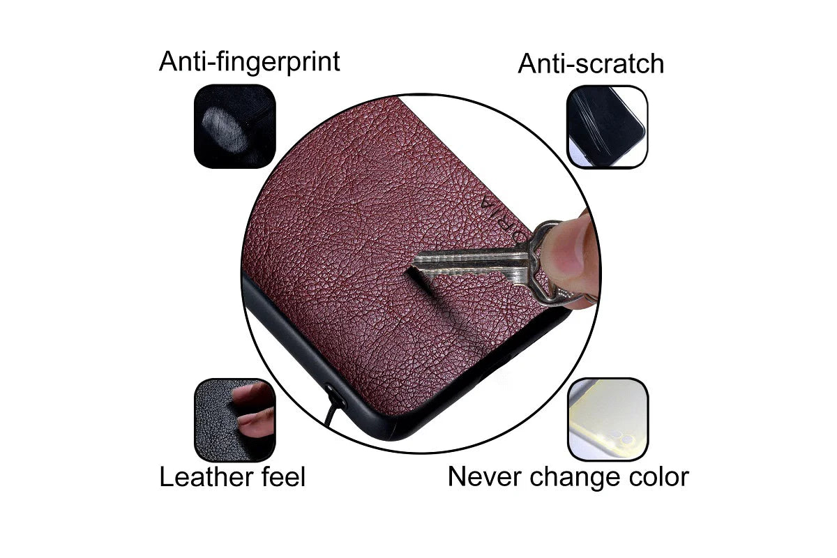 Luxury Leather Case For Google Pixel Fold Premium Business Style Retro Litchi Pattern Back Cover for Pixel Fold phone funda