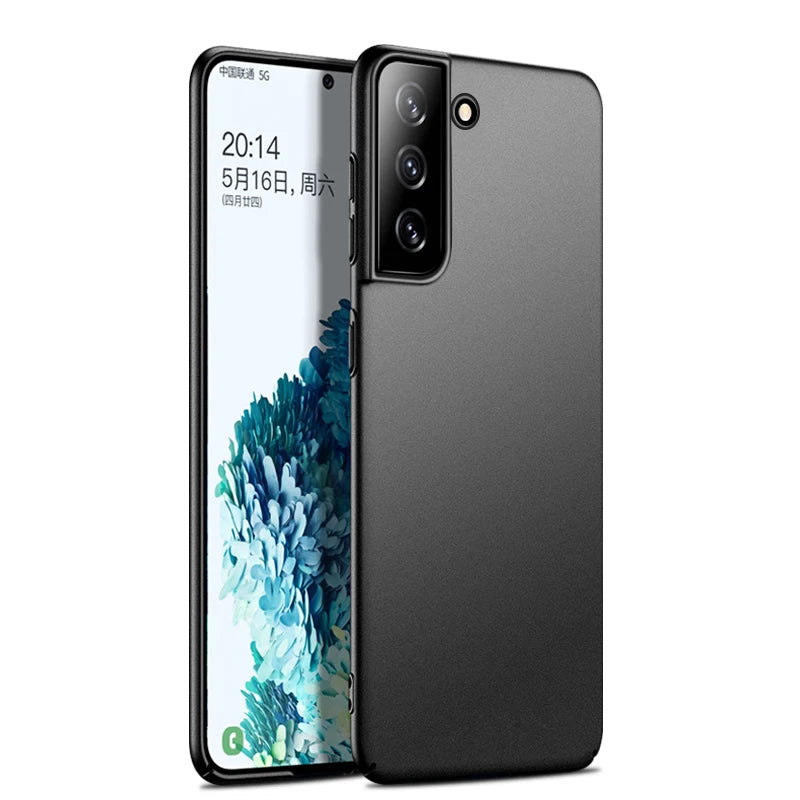 Ultra Thin Hard Case For Samsung Galaxy S20 Fe S21 Note 20 Ultra 9 8 10 S9 S8 Plus S10e Lite Matte Solid Color Back Case Cover