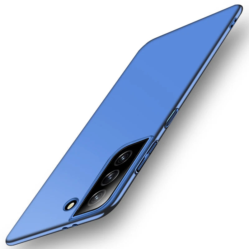 Ultra Thin Hard Case For Samsung Galaxy S20 Fe S21 Note 20 Ultra 9 8 10 S9 S8 Plus S10e Lite Matte Solid Color Back Case Cover