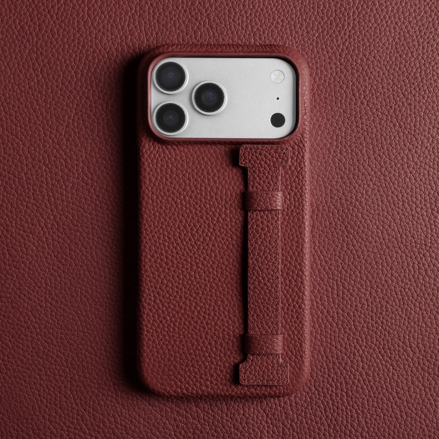 Genuine Leather Case With Wrist Strap Kickstand For iPhone 17 Pro Max 17e 16e 16 15 14 13 12 Mini 11 Back Cover Case Coque Funda