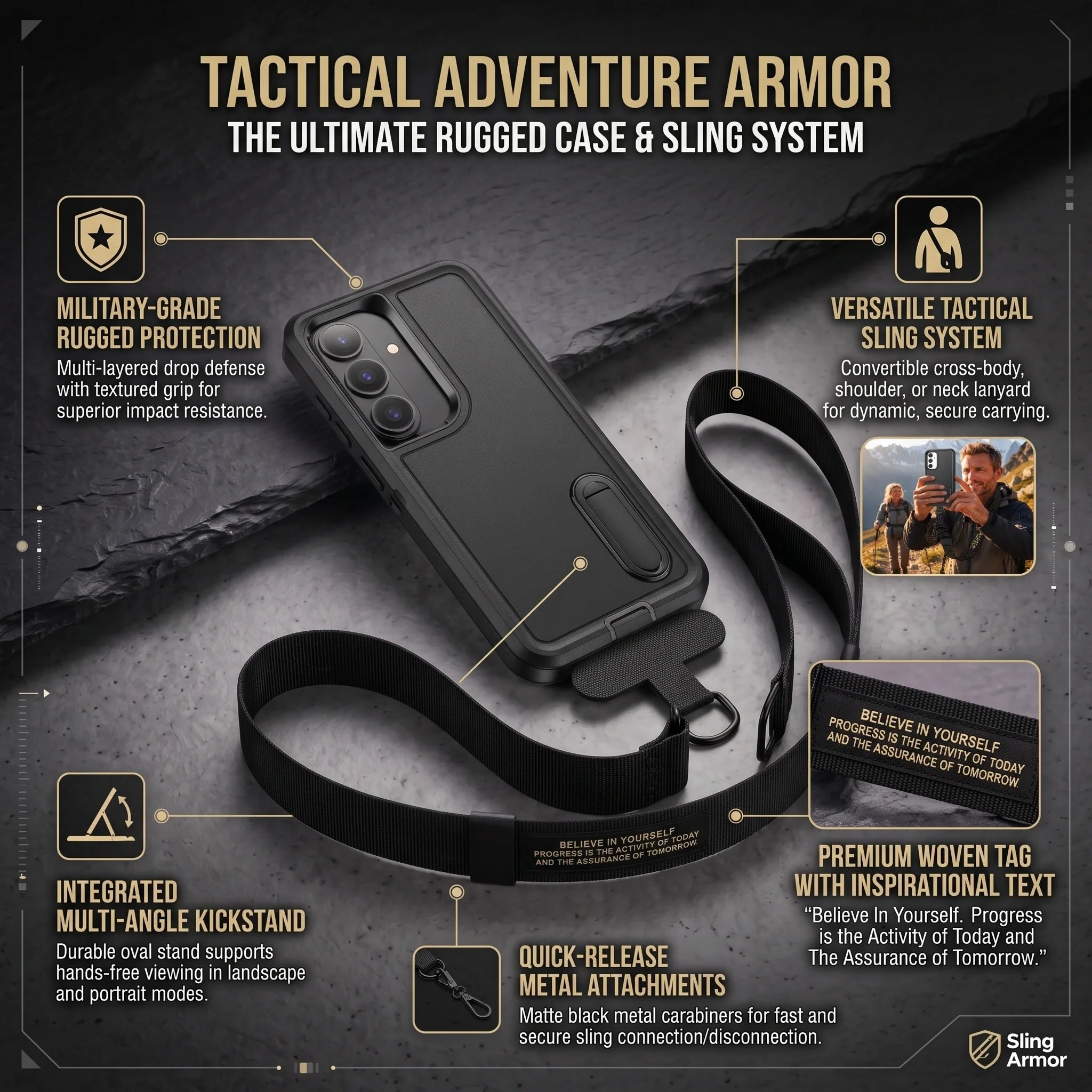 Shock Proof Lanyard Accessories Crossody Case for Samsung Galaxy S25 Ultra S25 FE S 25 Plus Edge S25ultra Phone Bag