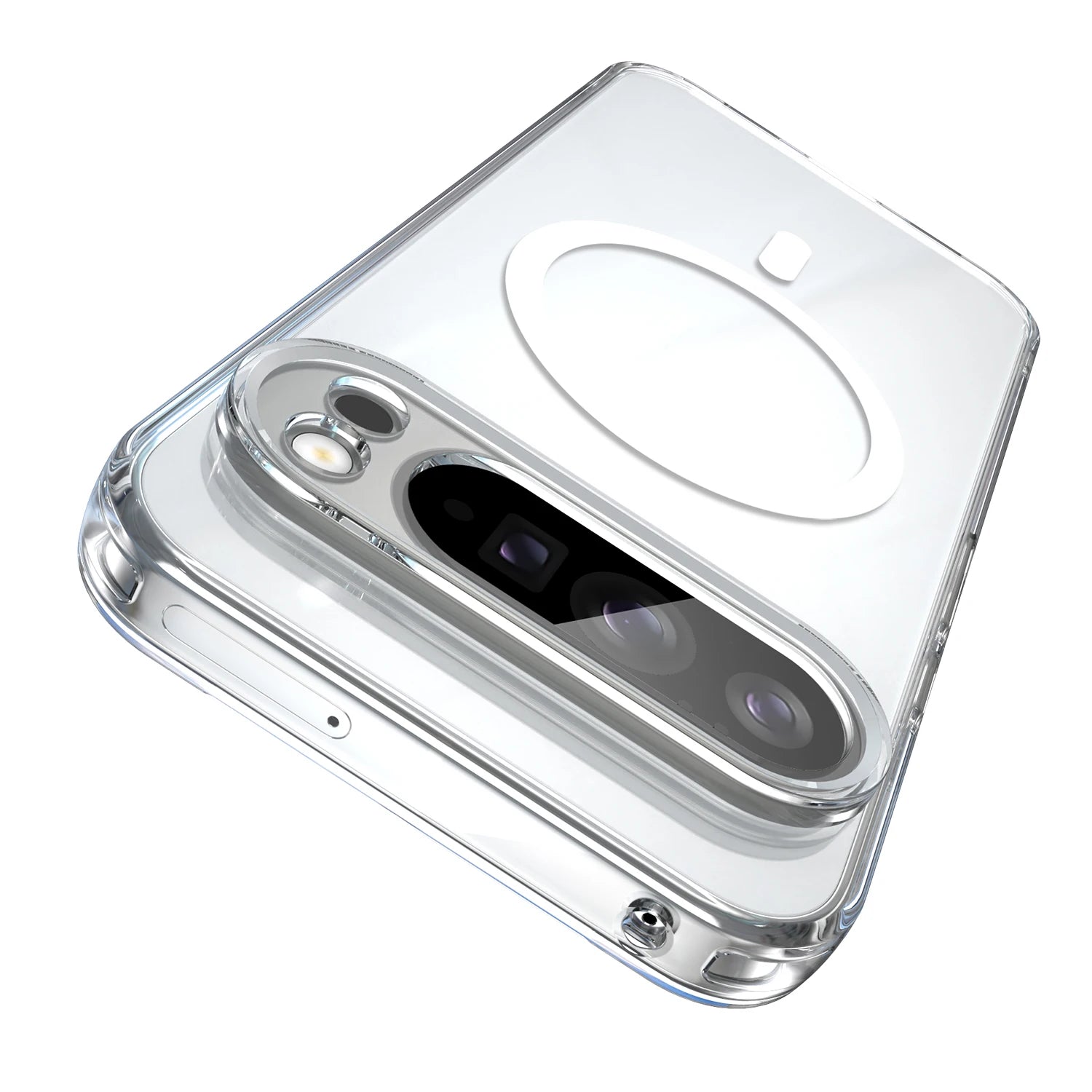 Case For Google Pixel 10 9 Pro XL 10A 9A  Funda Camera Protect For Magsafe Wireless Charge Anti-Yellowing Clear Magnetic Cover