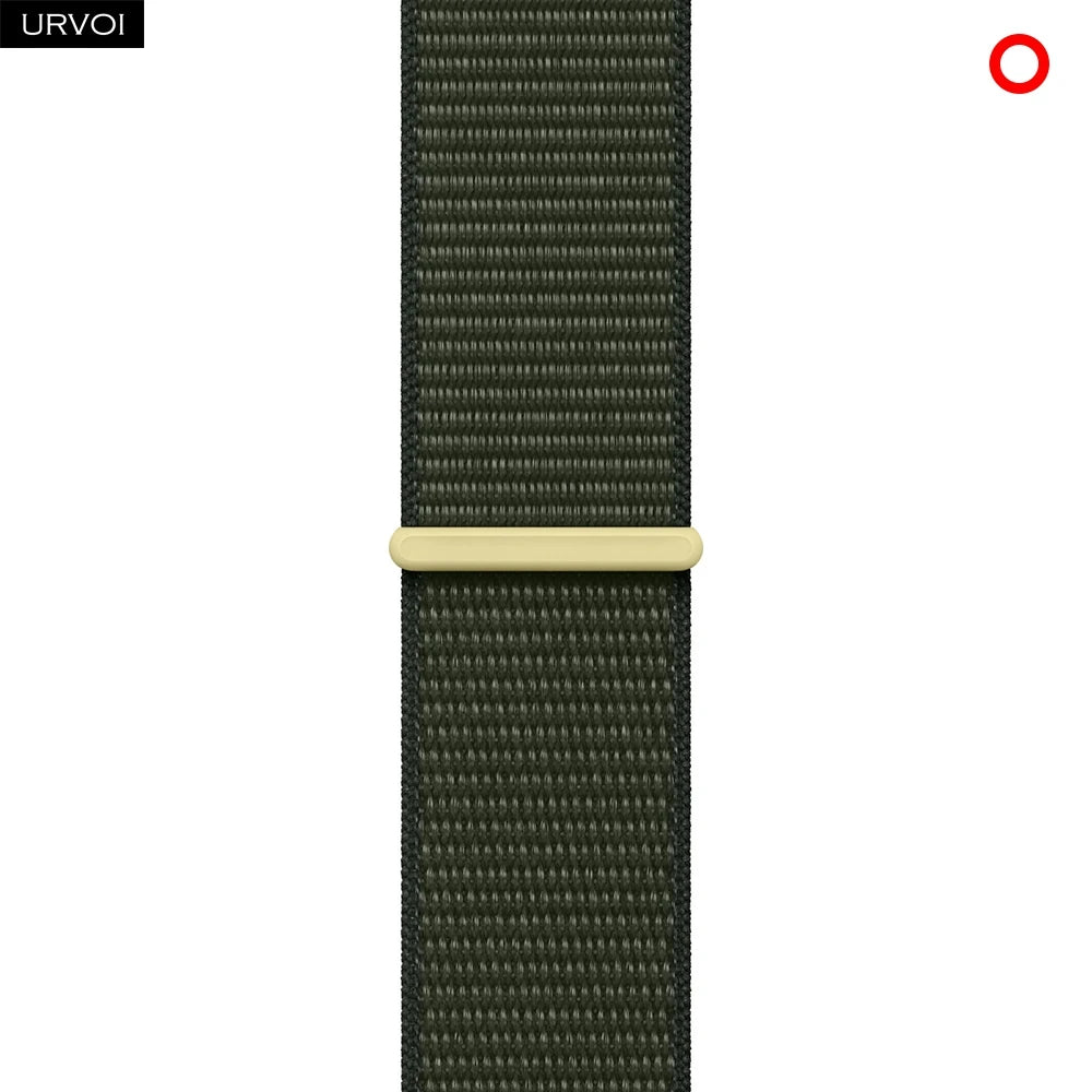 URVOI Sport Loop for Apple Watch Ultra 4 3 2 Series 12 11 10 9 SE3 Nylon Strap for iWatch Sport Band Hook&Loop Fastener 46 49mm
