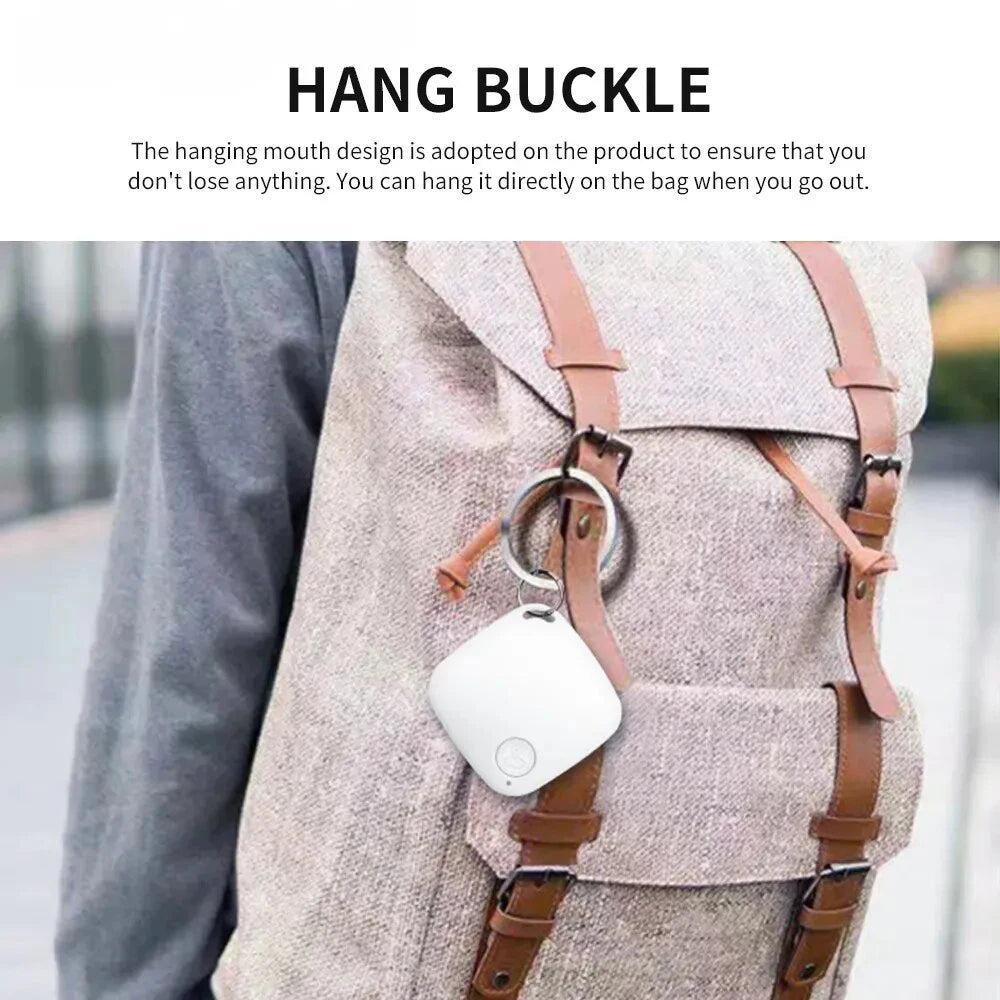 Mini GPS Tracker Anti-Lost Alarm Reminder Travel Luggage Finder Gear For Daily Item Finding Locator Tag Key Wallet Bag Finder