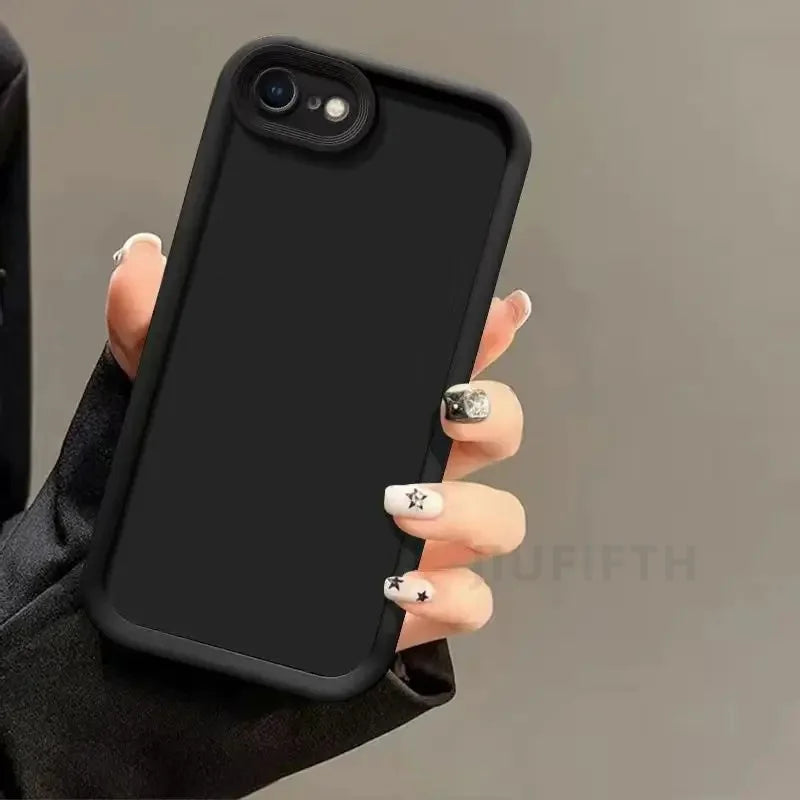 For iPhone 5 Case For Apple 6 6S SE 2016 7 Plus 8 P Plus SE2 SE3  SE4 2024 16E 16 E Silicone Phone Bumper TPU Soft Cover Fundas
