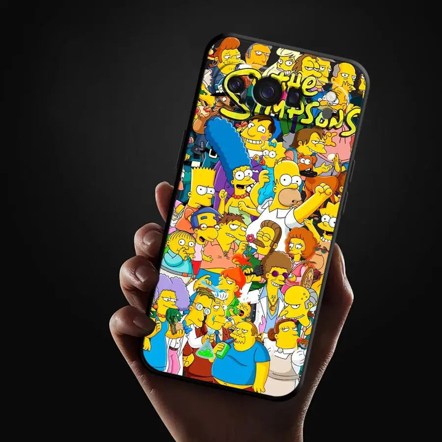 The Simpsons Fashion Bart Case for Google Pixel 10A 9a 8a 10 9 Pro XL 6a 7a 6 7 8 Pro Funda Phone Cover