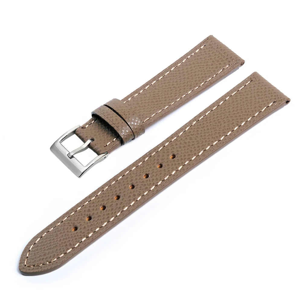 Epsom Leather Watch Straps 14mm 16mm 18mm 20mm Wacthbands Palm Pattern Cowhide Watch Accessories Wristband