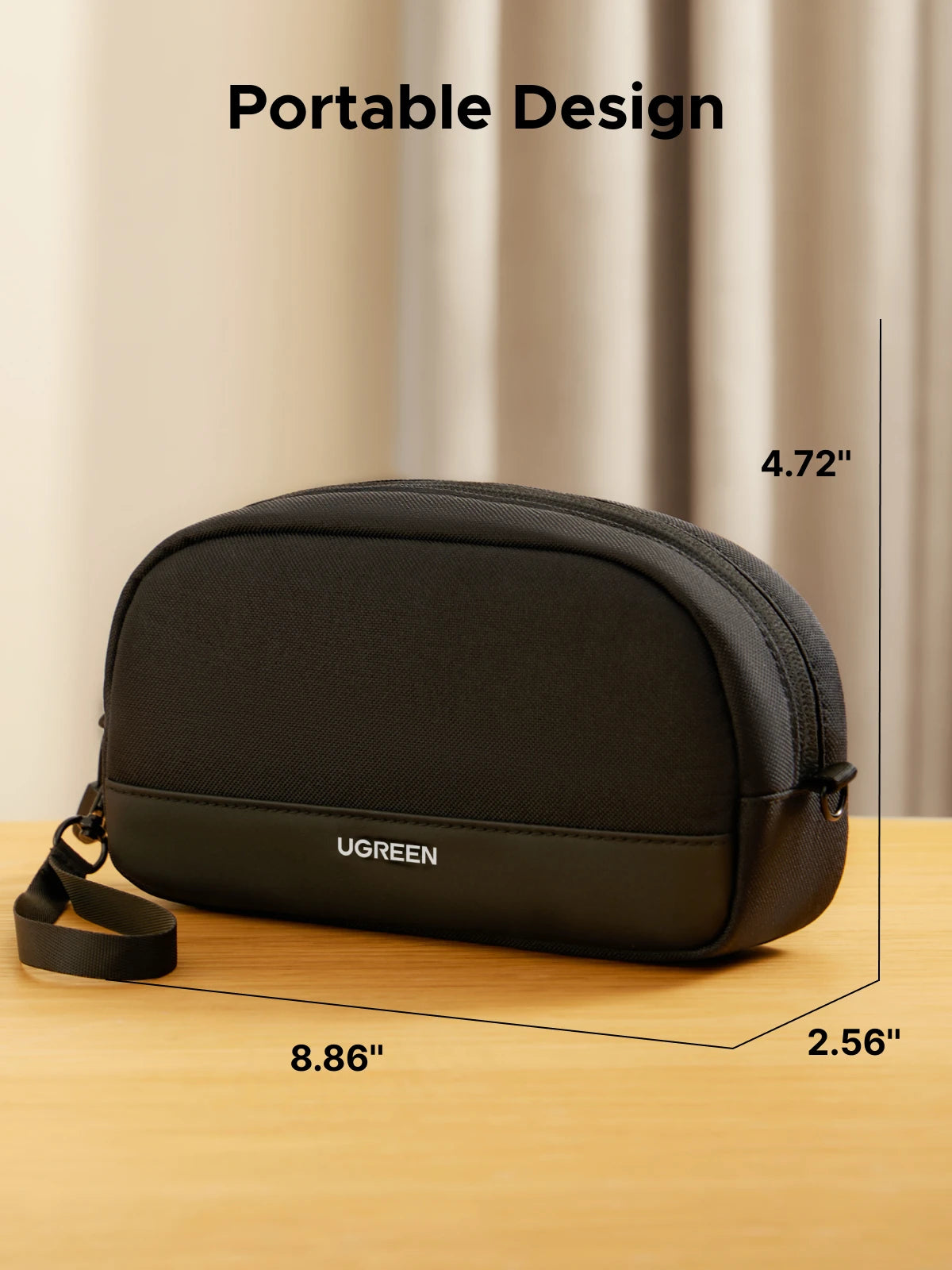 UGREEN Storage Bag Case Organizer Bag S/M Size for Laptop Power Adapter HUB Earphone Cable Charger PC Digital Laptop Accessories