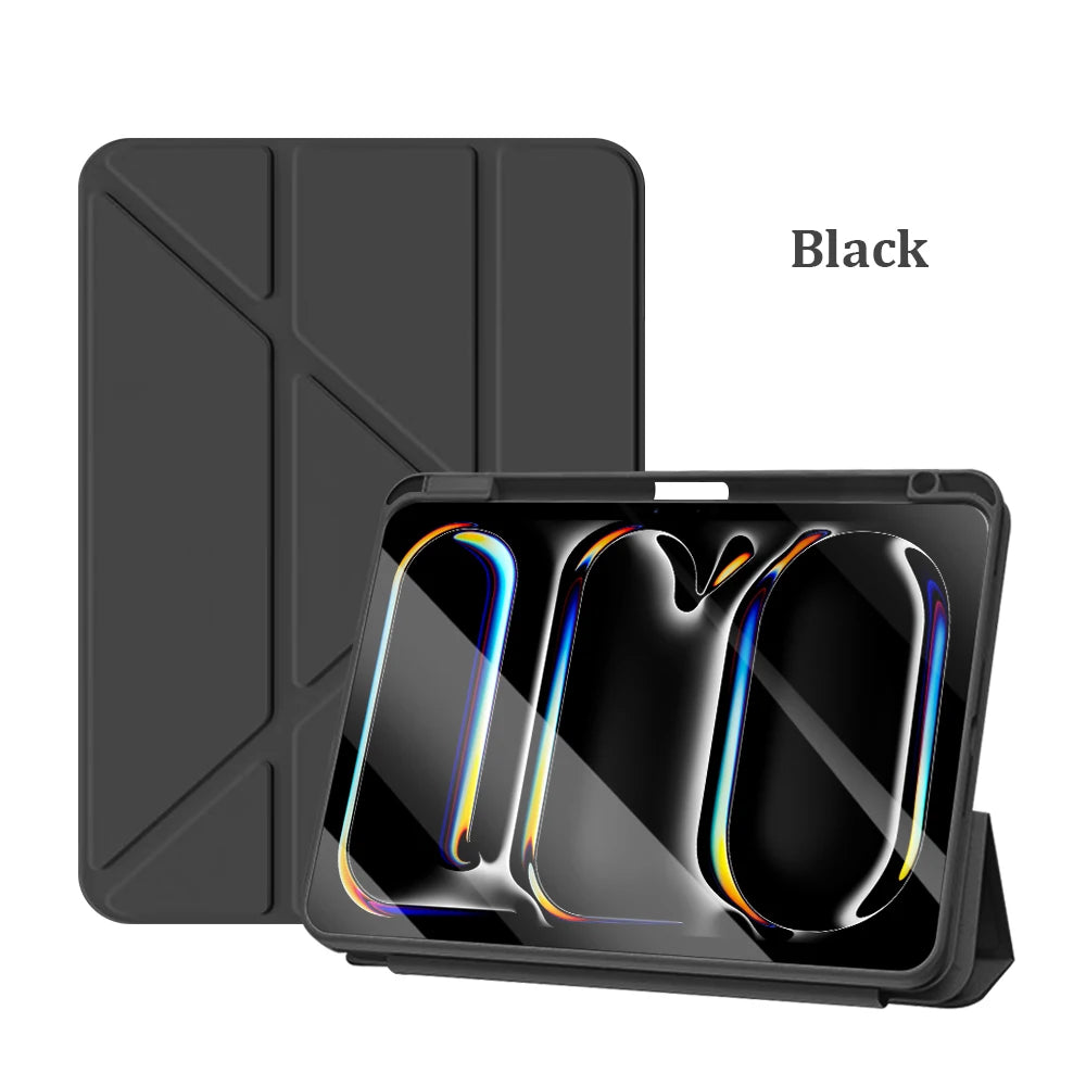 For iPad A16 Case Pro 11th M5 M4 12.9 10 9 9th 10th Generation For Ipad Air 13 11 M3 M2 5 4 Mini 7 6 2025 10.9 Protective Cover