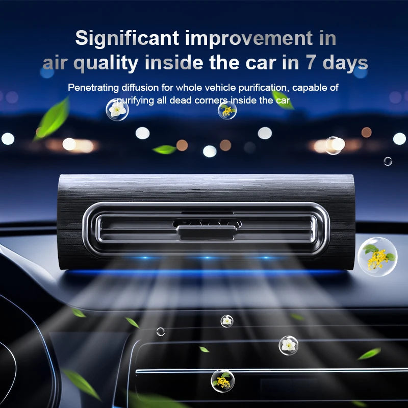 1pc Solar Air Purifier, Built-in Sensor, Used in the Car, Purifies Air, Clean Air, Fresh Air, Purification Generator, Intelligen
