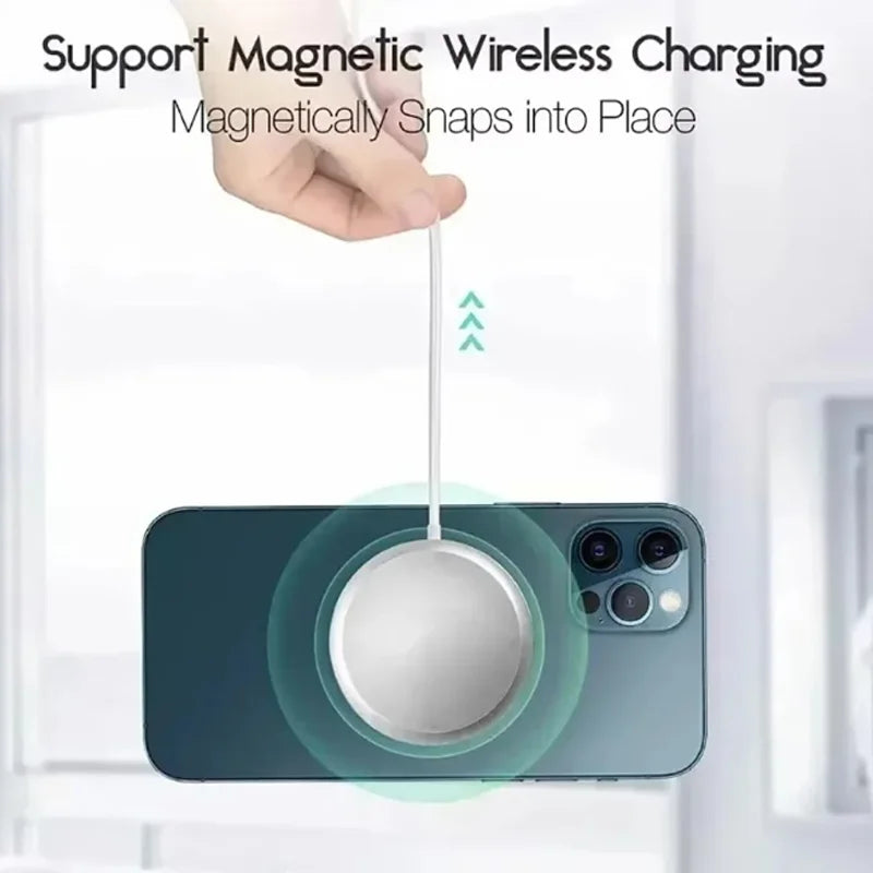 15W magnetic wireless charger is suitable for fast charging of iPhone 16 and 15promomax PD.