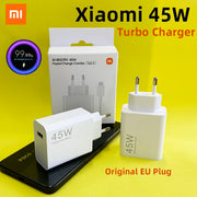 Oirginal XIAOMI 45W Charger Type C Turbo Charge Fast Charging Adapter Redmi Note 15 14 13 12 11 X Pro 10t Poco M7 X7 K40 Pad 6