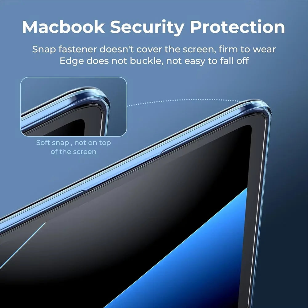 For MacBook Air Case 13 Inch M5 M4 M3M2 2026-2022 A3449 A3240 A3113 A2681 Compatible with Laptop Case 13.6 Inch Ultra-thin Matte