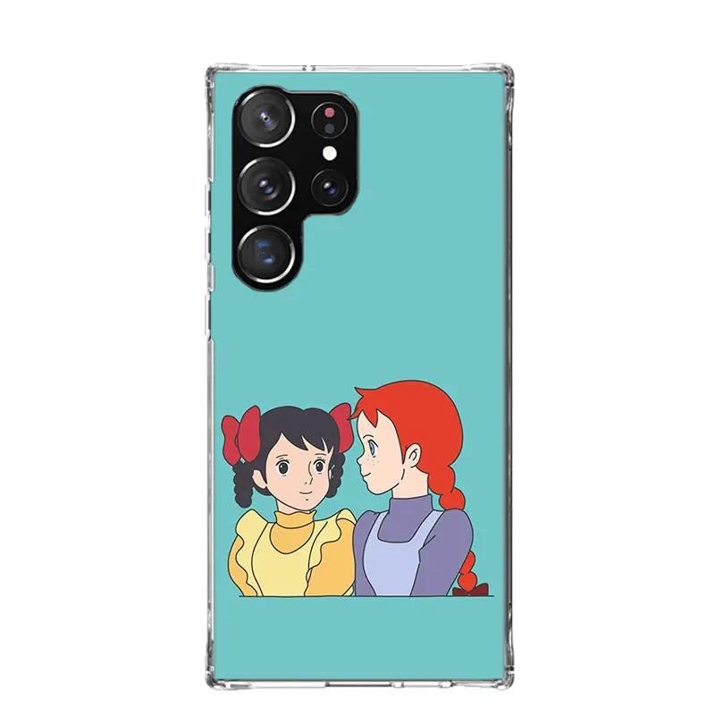 A-Anne Of Green Gables Shirley Phone Case For Samsung Galaxy S26 S25 Edge S24 S23 FE S22 Ultra S21 Plus S20 + Fundas Cover Coque
