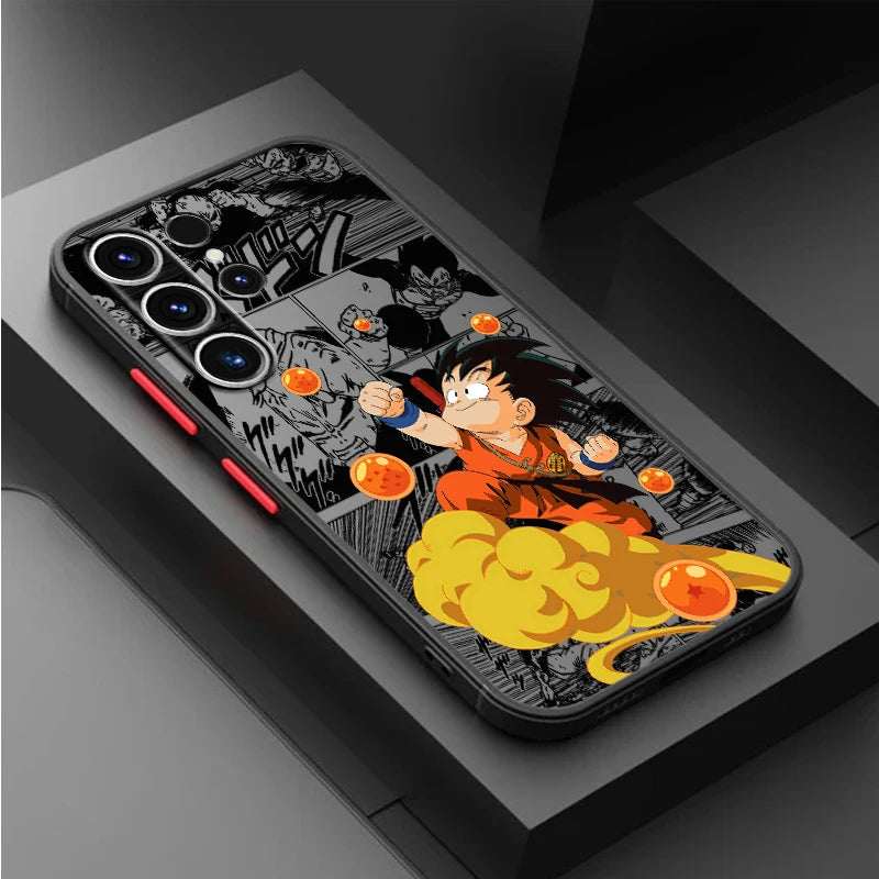 Dragon Ball Cool Case for Samsung Galaxy S26 S22 S21 S24 Plus S20 FE S25 Ultra Note 20 Ultra 10+ S23 FE Funda Back Phone Cover