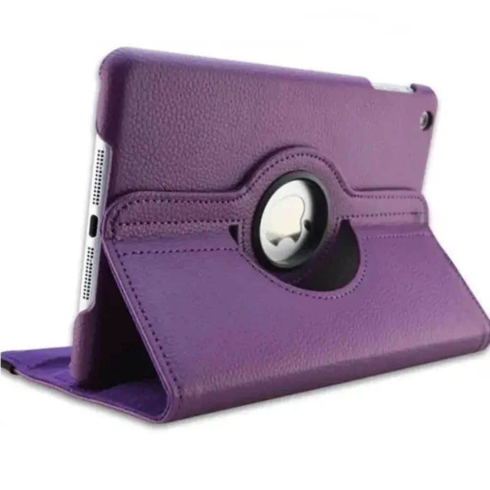 360 Rotation Leather For Ipad A16 2025 Case 11 M4 Air 11 M2 5 4 3 2 10.9 Funda 10 9 9th 10th 8th Generation Mini 6 7 8.3 10.2
