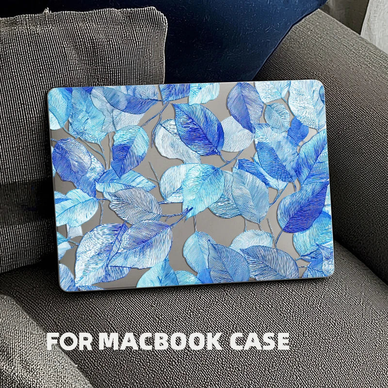 Marine Life Laptop Case For Macbook Air 13 2025 Case M2 M3 M4 Chip MEO A304 Cover for Air 15 M4 2025 A3241 M3 M2 15.3 Case