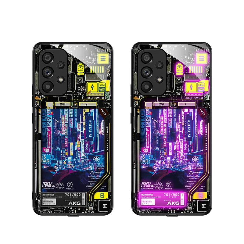 For Google Pixel Fold LED Case Silicone Glass Full Protect Luminous Shell Pixel Fold 5G Flash Phone Cover Full Fundas Coque